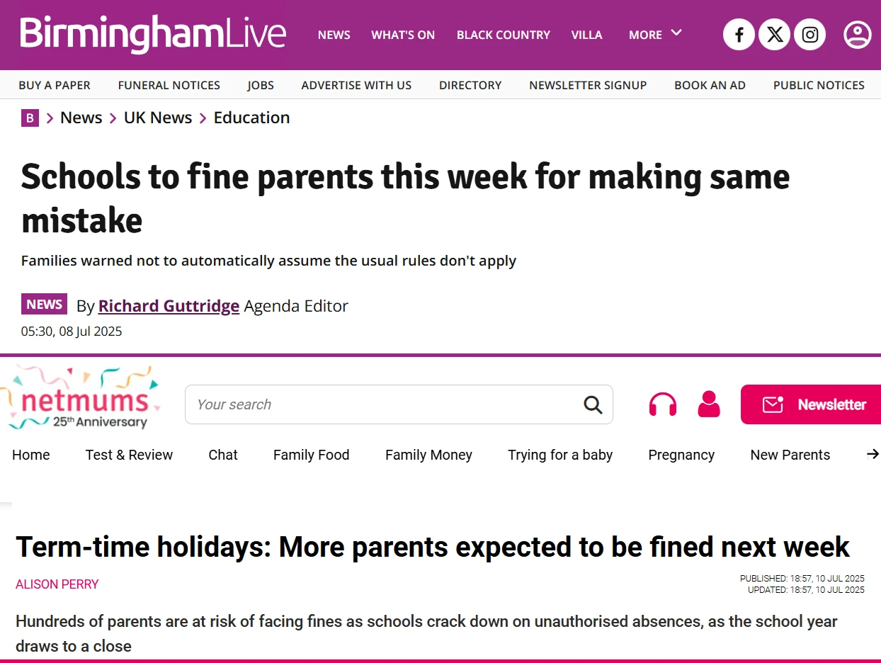 TutorsValley Quoted in Major UK Media on School Attendance and Fines